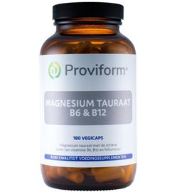 Proviform Proviform Magnesium tauraat B6 & B12 (180vc)