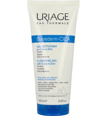 Uriage Bariederm cleansing cica gel irritated skin (200ml) 200ml