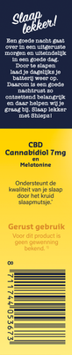 Shiepz CBD cannabidiol 7 mg en melatonine (25st) 25st