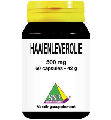 Snp Haaienleverolie 500 mg (60ca) 60ca