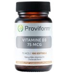 Proviform Vitamine D3 75mcg (100sft) 100sft thumb
