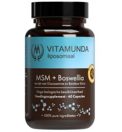 Vitamunda Vitamunda Liposomale MSM+ boswellia (60ca)