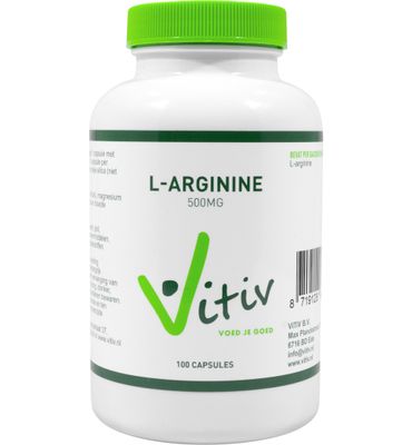 Vitiv L-arginine 500 mg (100ca) 100ca