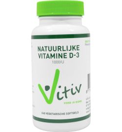 Vitiv Vitiv Vitamine D3 1000IU 25mcg vega (120vc)