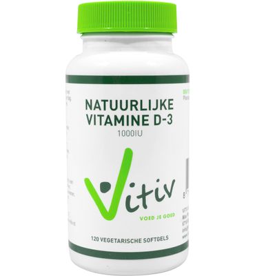 Vitiv Vitamine D3 1000IU 25mcg vega (240vc) 240vc