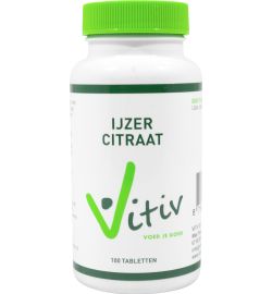 Vitiv Vitiv IJzer citraat (100tb)