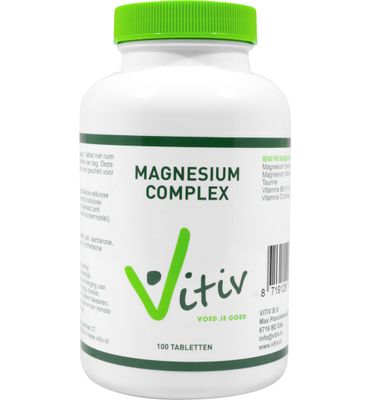 Vitiv Magnesium complex met taurine (100tb) 100tb
