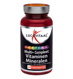 Lucovitaal Lucovitaal Multi vitaminen & mineralen kauwtablet (60tb)