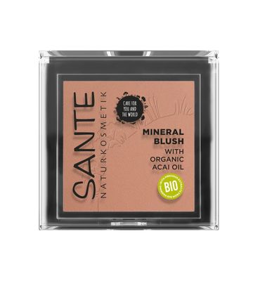 Sante Mineral blush 02 coral bronze (5g) 5g