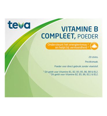 Teva Vitamine B compleet poeder (20sach) 20sach