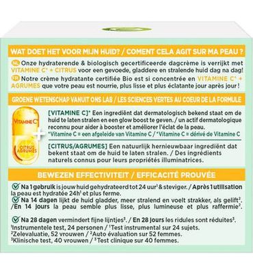 Garnier Bio dagcreme met vitamine C (50ml) 50ml