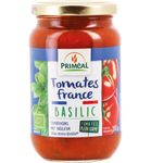 Priméal Tomatensaus bascilicum uit Frankrijk bio (350g) 350g thumb