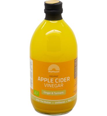 Mattisson Organic apple cider vinegar ginger bio (500ml) 500ml
