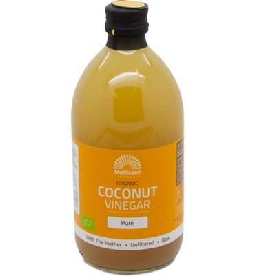 Mattisson Organic coconut vinegar pure (500ml) 500ml