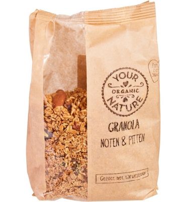Your Organic Nature Granola noten en pitten bio (375g) 375g