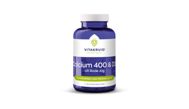 Vitakruid Vitakruid Calcium 400 & D3 uit rode alg (90kt)