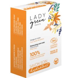 Lady Green Lady Green Moisturizing care soap face & body (100g)