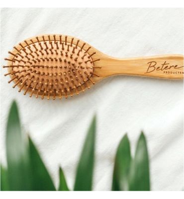 Betereproducten Haarborstel van bamboe en natuurlijk rubber (1st) 1st
