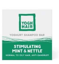 Yogh Yogh Shampoo blok stimulating mint & nettle (110g)