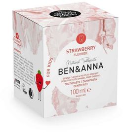 Ben & Anna Ben & Anna Toothpaste strawberry with fluoride (100g)