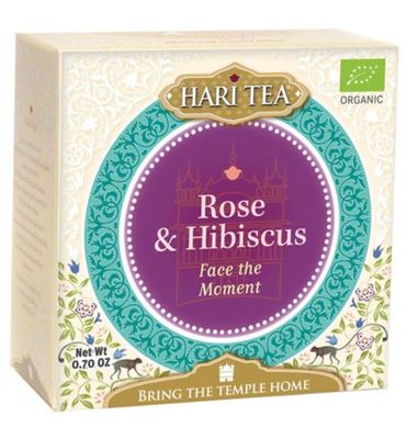 Hari Tea Rose & hibiscus face the moment bio (10st) 10st