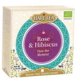 Hari Tea Hari Tea Rose & hibiscus face the moment bio (10st)