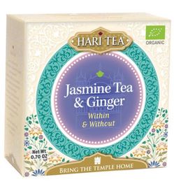Hari Tea Hari Tea Jasmine tea & ginger within & without (10st)