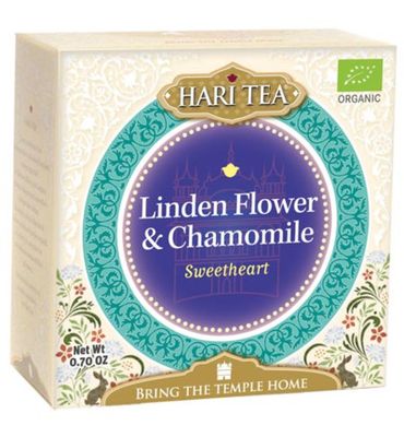 Hari Tea Lemon bal & chamomile sweetheart bio (10st) 10st