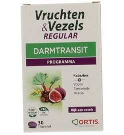 Ortis Ortis Vruchten & vezels regular (30tb)