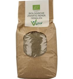 Vitiv Vitiv Peper gemalen zwart bio (1000g)