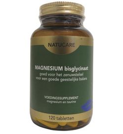 Natucare Natucare Magnesium bisglycinaat (120tb)
