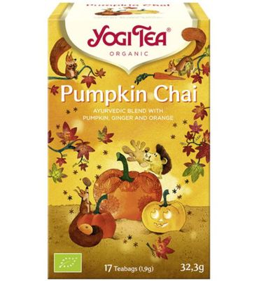 Yogi Tea Pumpkin chai bio (17st) 17st