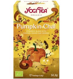 Yogi Tea Yogi Tea Pumpkin chai bio (17st)