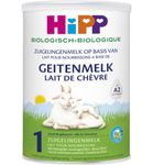 HiPP 1 Biologische zuigelingenmelk op basis van geitenm (400g) 400g thumb
