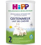 HiPP 2 Biologische opvolgmelk op basis van geitenmelk (400g) 400g thumb