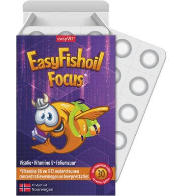 Easyvit Easyfishoil focus (30kt) 30kt