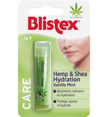 Blistex Hemp & shea hydration vanilla mint lippenbalsem (4.25g) 4.25g