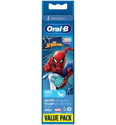 Oral-B EB10 Spiderman opzetborstels (4st) 4st