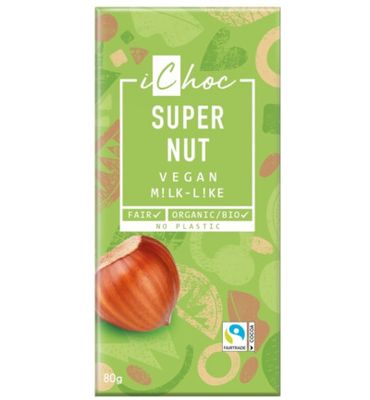 iChoc Super nut vegan bio (80g) 80g