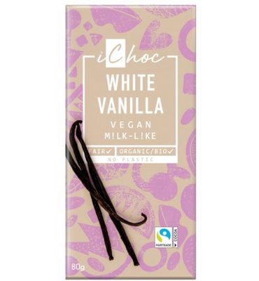 iChoc White vanilla vegan (80g) 80g