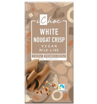 iChoc White nougat crisp vegan (80g) 80g