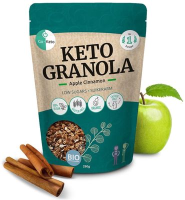 Go-Keto Granola apple cinnamon (290g) 290g
