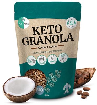 Go-Keto Granola coconut cocoa (290g) 290g