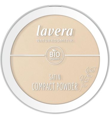 Lavera Satin compact powder medium 01 EN-FR-IT-DE (9.5g) 9.5g