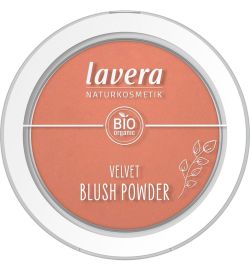 Lavera Lavera Velvet blush powder rosy peach 01 EN-FR-IT-DE (5g)