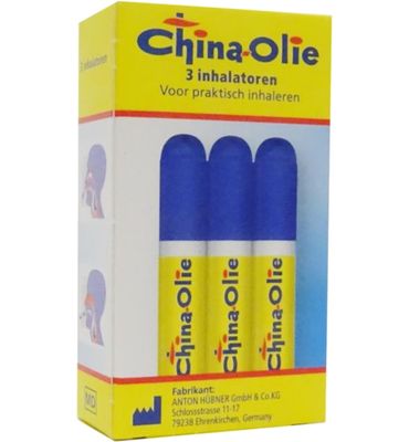 China Olie 3 Inhalatoren (3st) 3st