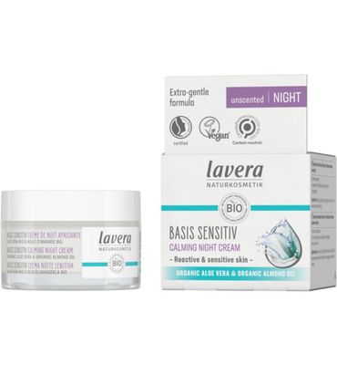 Lavera Basis sensitiv calming night cream EN-IT (50ml) 50ml