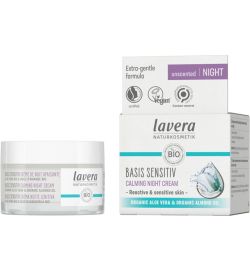 Lavera Lavera Basis sensitiv calming night cream EN-IT (50ml)