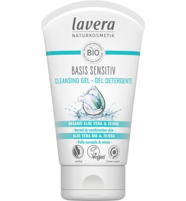 Lavera Basis sensitiv cleansing gel EN-IT (125ml) 125ml
