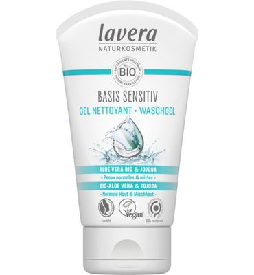 Lavera Basis sensitiv cleansing gel FR-GE (125ml) 125ml